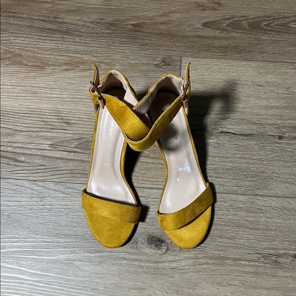 Chic Mustard Yellow Women's Heels